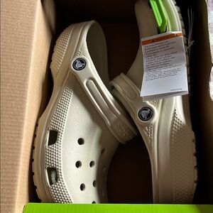 CROCS Classic Tan Clogs